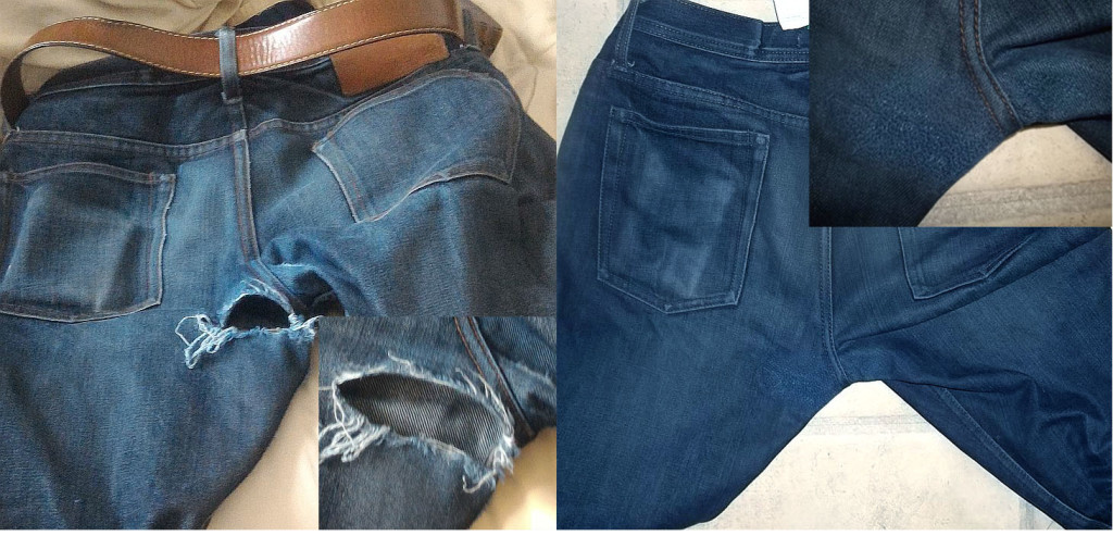 Doctor Denim | Before & After. Toronto Denim Repair and Leg Taper ...